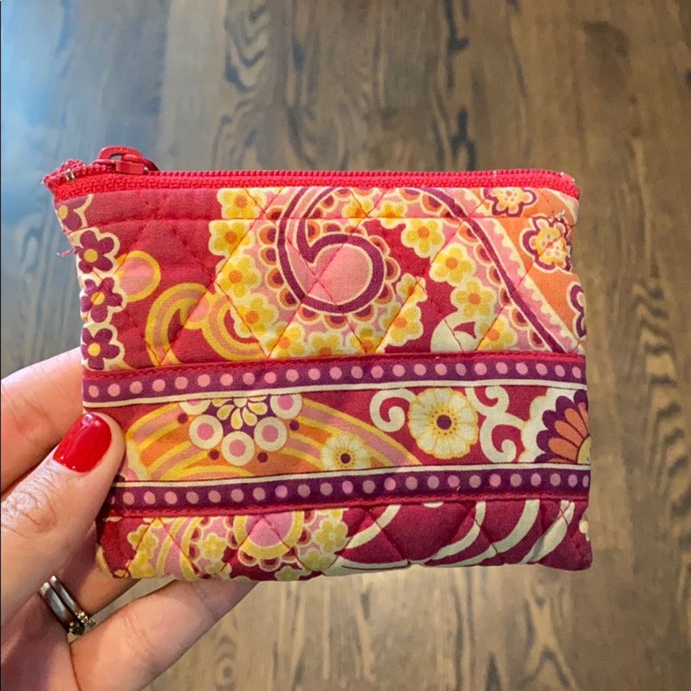 Vera Bradley zip pouch